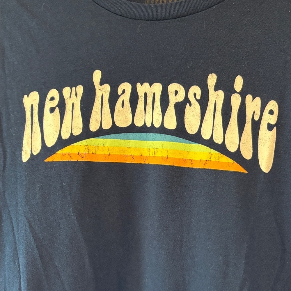 New Hampshire Navy Blue T-Shirt Size XXL - Picture 2 of 4